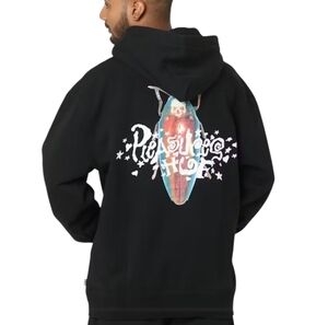 HUF BEETLE PULLOVER HOODIE SZ S NWOT